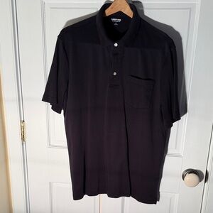 Lands' End Men's Classic Black Polo